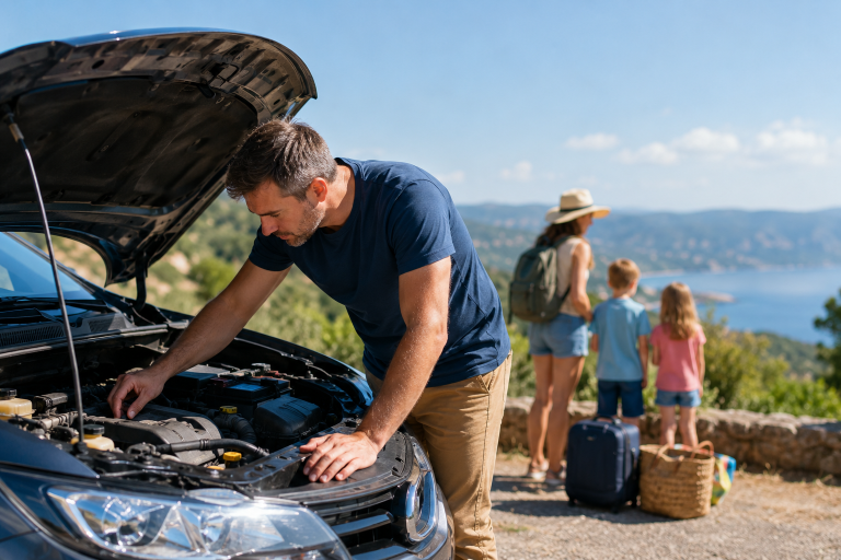 Advice on preventing summer car breakdowns before family holidays and long-distance driving in Brentwood and Essex