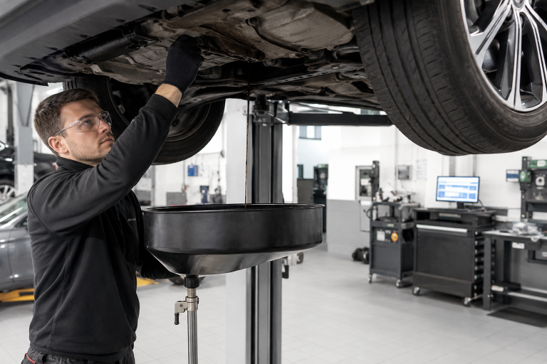 Oil change and gearbox servicing advice for drivers in Brentwood to help prevent costly vehicle repairs